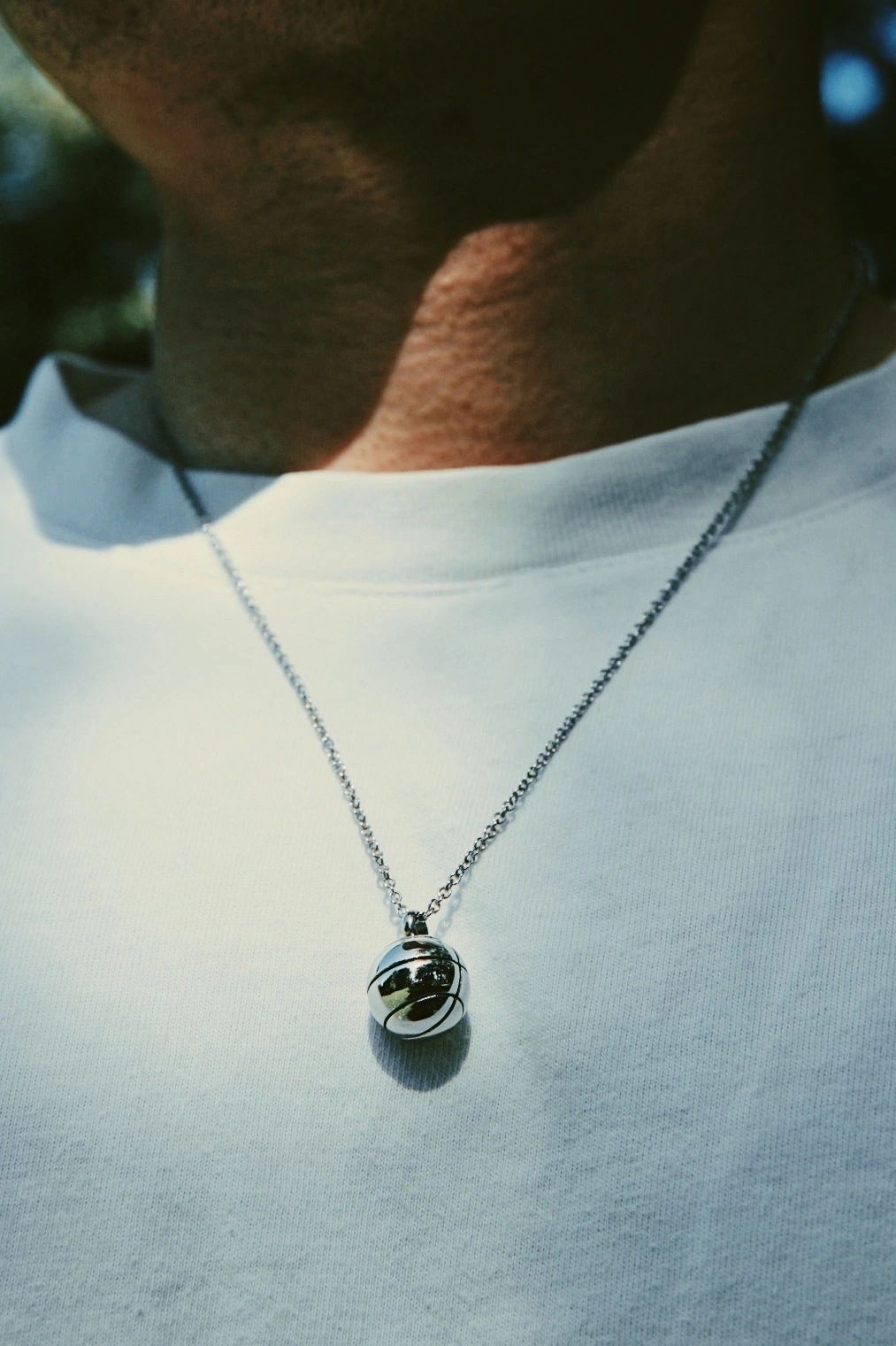 Basketball Pendant Ash Keepsake