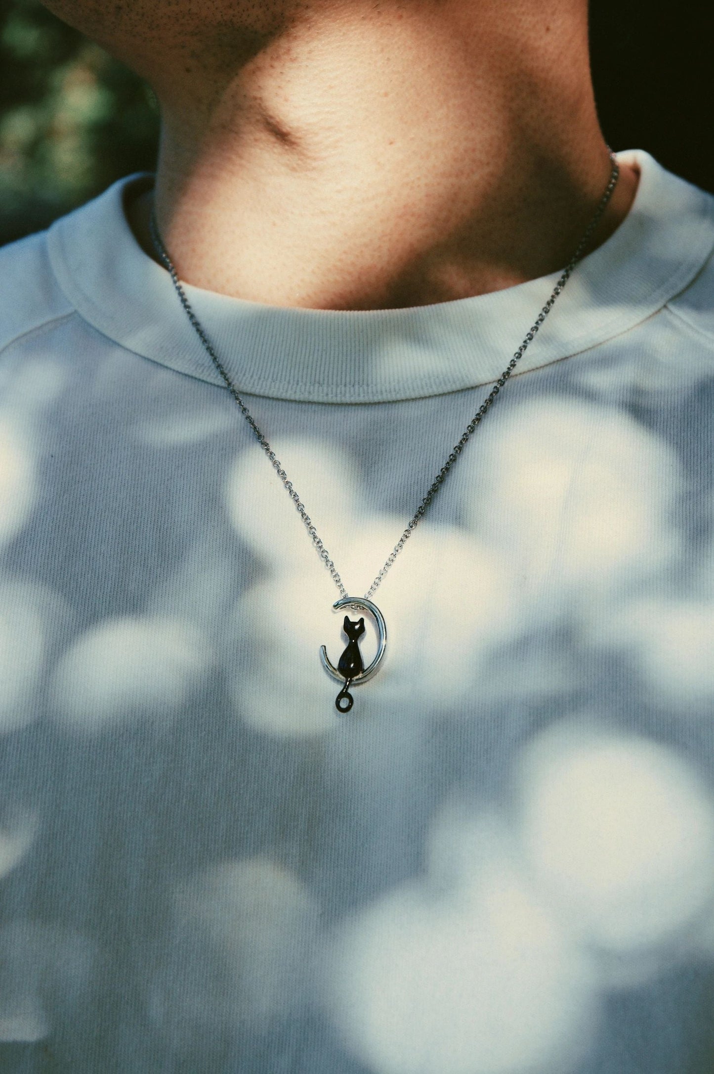 Black Cat Pendant Ash Keepsake