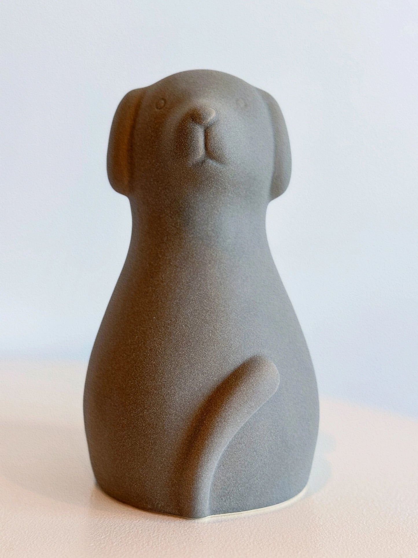 Crude Pottery Dog Urn