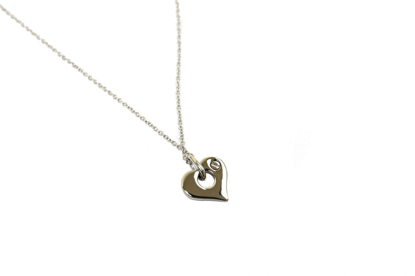 Open Heart Pendant Ash Keepsake