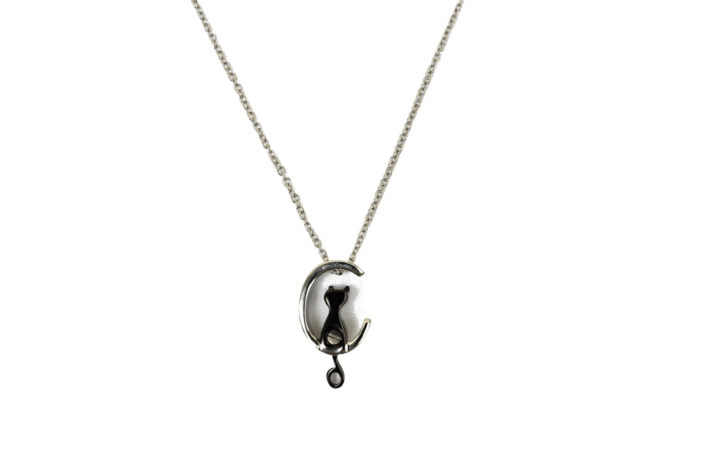 Black Cat Pendant Ash Keepsake