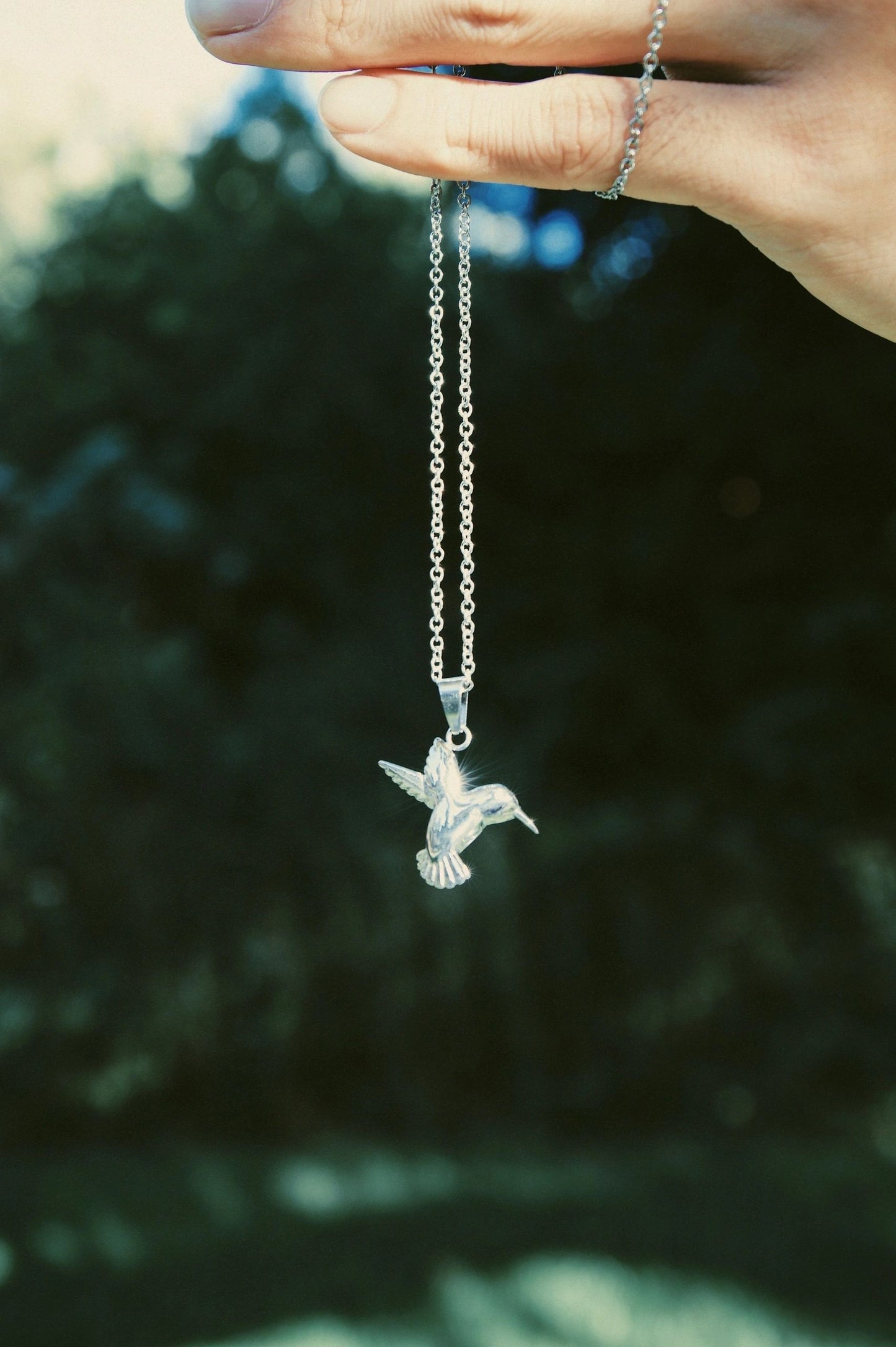 Flying Bird Pendant Ash Keepsake