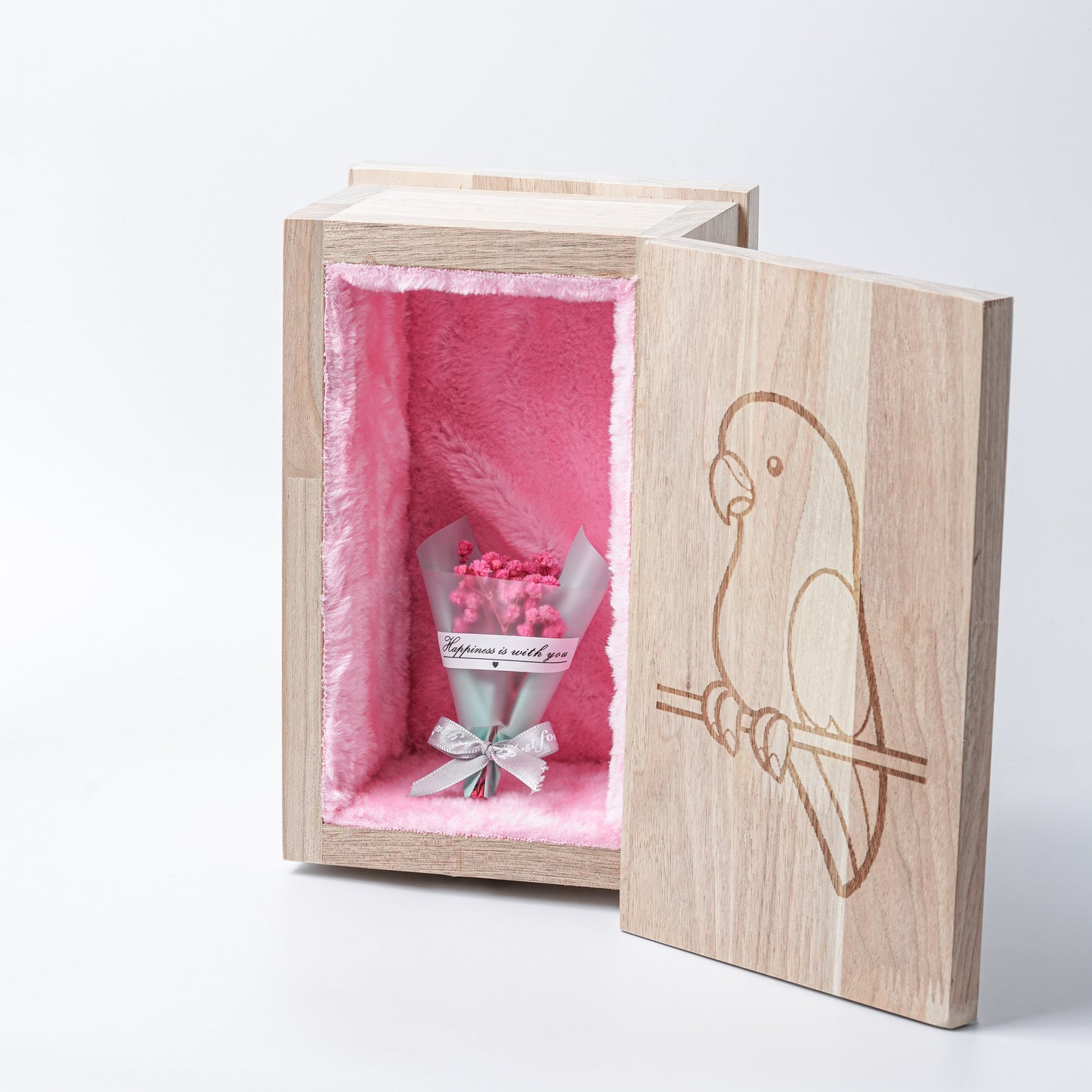 Wooden Casket for Birds