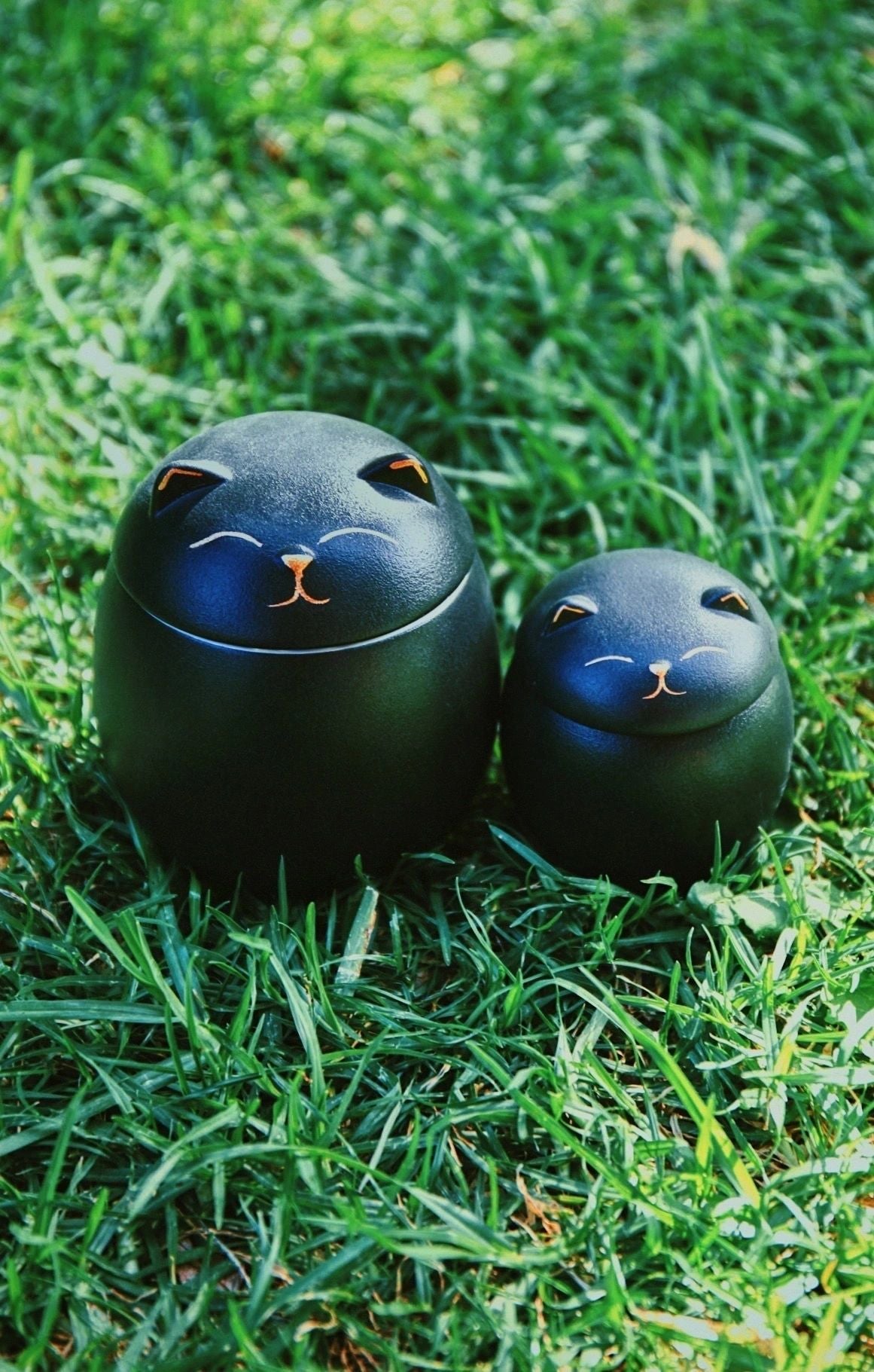 Ceramic Cat Urn