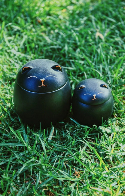 Ceramic Cat Urn
