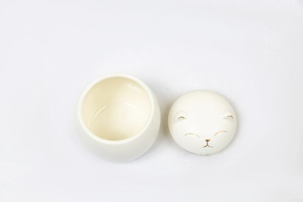 Ceramic Cat Urn