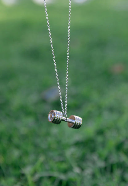 Dumbbell Pendant Ash Keepsake