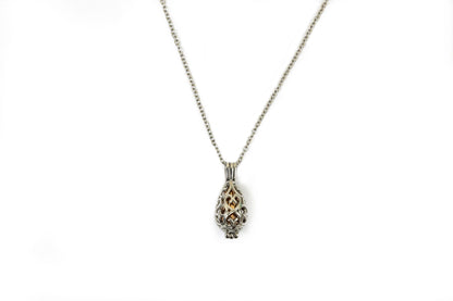 Hollow Cage Pendant Ash Keepsake