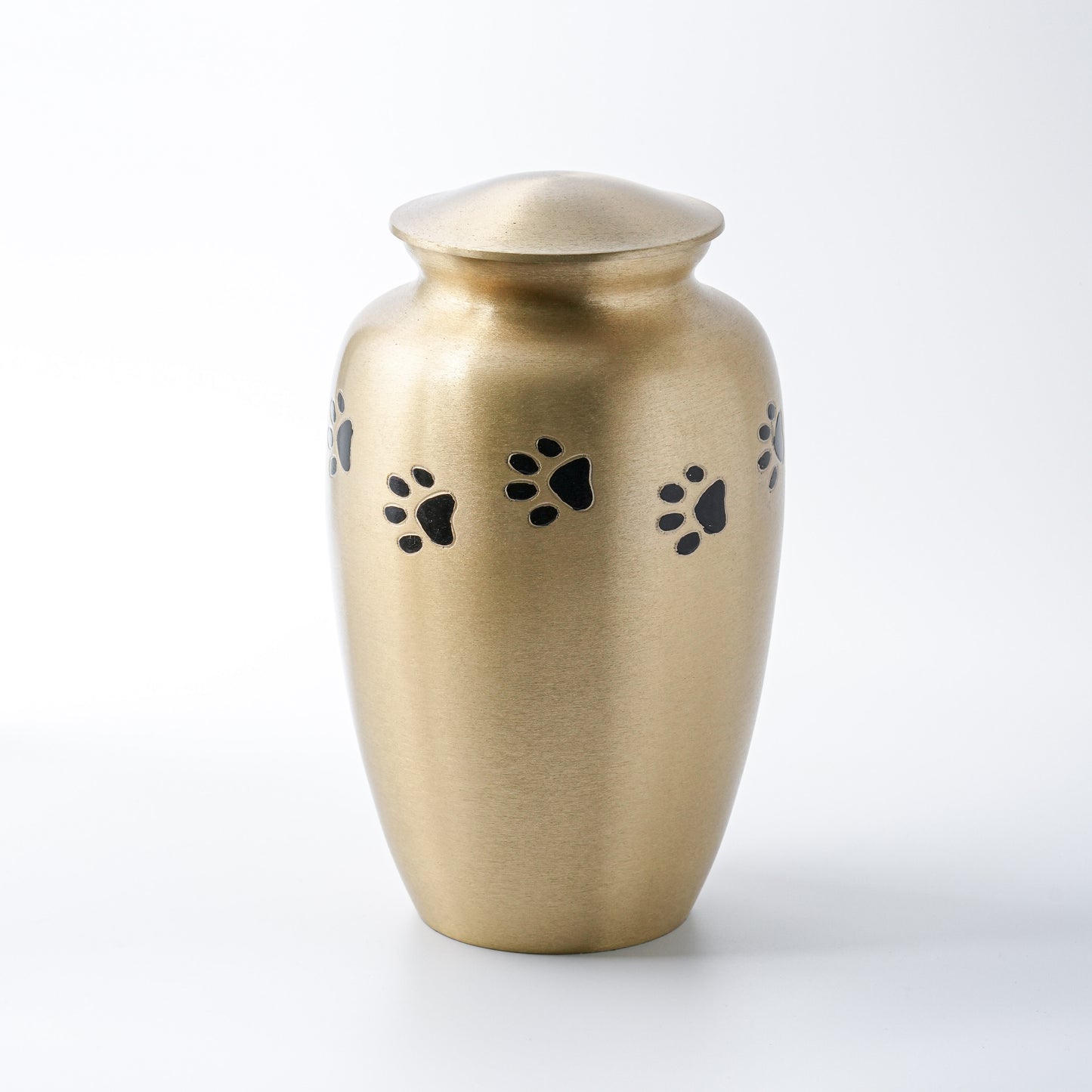 Paw Prints Bronze Metal Urn